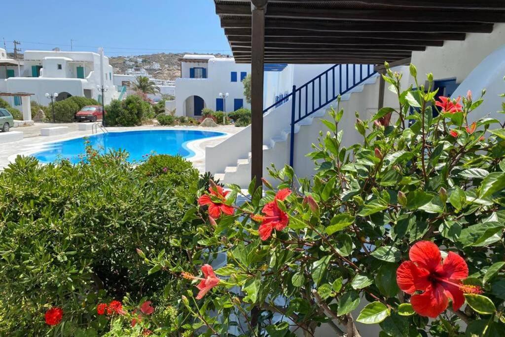 Mykonos Town Pigeon House Ornos Beach מראה חיצוני תמונה