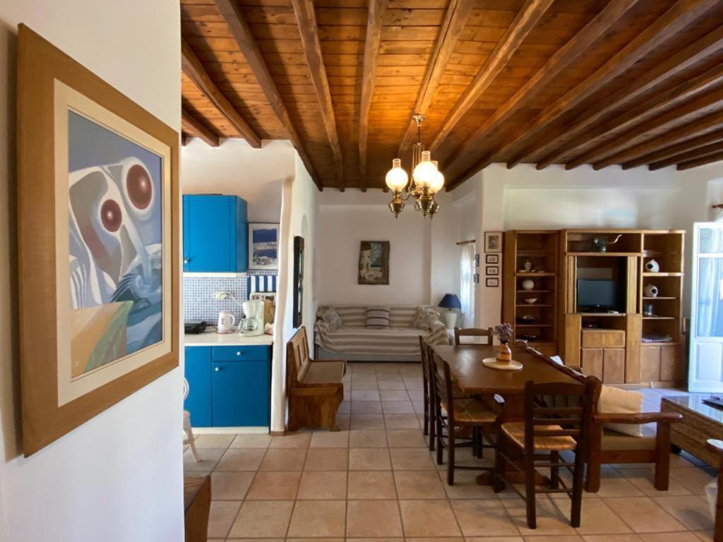 Mykonos Town Pigeon House Ornos Beach מראה חיצוני תמונה